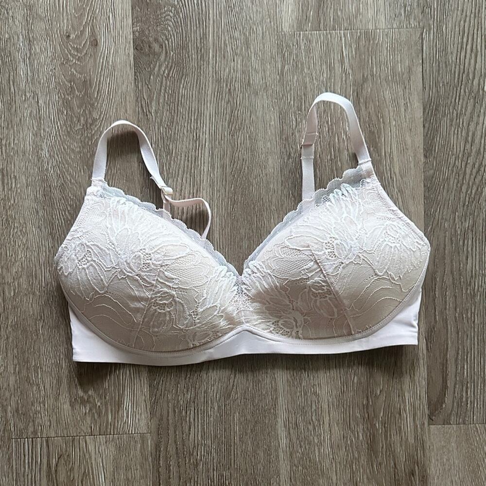 Soma Lightly Lined Wireless Lace Bra Sepia Rose‎ Size 36D